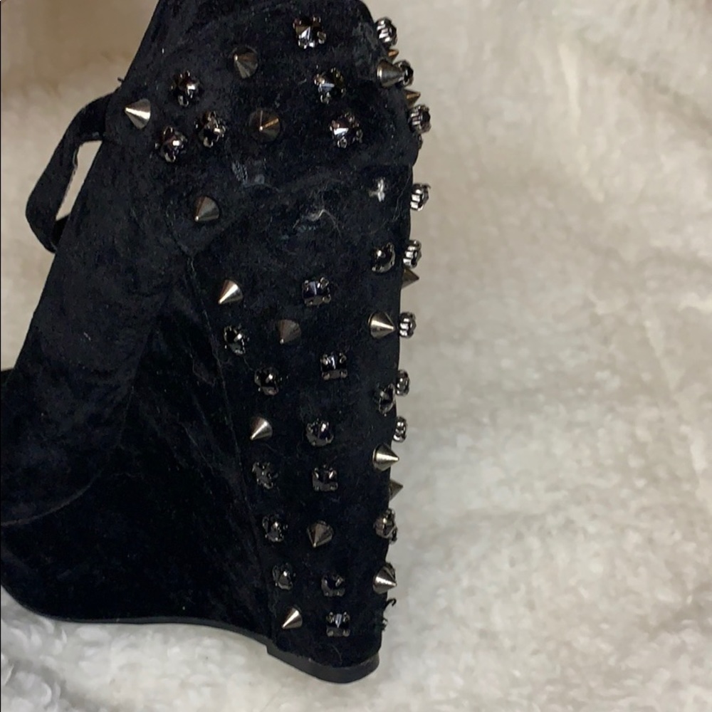 Shoe dazzle studded wedges - Picture 7 of 11